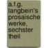 A.F.G. Langbein's prosaische Werke, sechster Theil