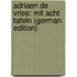Adriaen De Vries: Mit Acht Tafeln (German Edition)