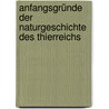 Anfangsgründe Der Naturgeschichte Des Thierreichs door Nathanael Gottfried Leske