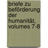 Briefe Zu Beförderung Der Humanität, Volumes 7-8 by Johann Gottfried Herder