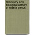 Chemistry and Biological Activity of Nigella Genus