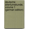 Deutsche Altertumskunde, Volume 1 (German Edition) door Müllenhoff Karl