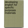 Developing English For Specific Purposes Materials door Morteza Bakhtiarvand