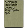 Ecological Isolation in Doves of Streptopelia spp. by Shahla Yasmin