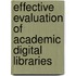 Effective evaluation of academic digital libraries