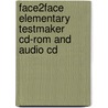 Face2face Elementary Testmaker Cd-rom And Audio Cd door Vivien Berry