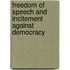 Freedom of Speech and Incitement Against Democracy