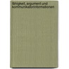 Fähigkeit, Argument und Kommunikatorinformationen by Julia Hornisch