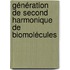Génération de second harmonique de biomolécules