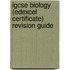Igcse Biology (edexcel Certificate) Revision Guide