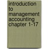 Introduction To Management Accounting Chapter 1-17 door Stratton