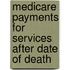 Medicare Payments for Services After Date of Death