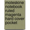Moleskine Notebook Ruled Magenta Hard Cover Pocket by Moleskine