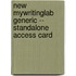 New Mywritinglab Generic -- Standalone Access Card