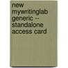 New Mywritinglab Generic -- Standalone Access Card door Richard Pearson Education