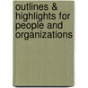 Outlines & Highlights For People And Organizations door Cram101 Textbook Reviews