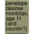Penelope Desiree Montclair, Age 11 (and Countin'!)