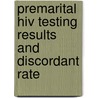 Premarital Hiv Testing Results And Discordant Rate by Girma Temam Shifa