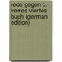 Rede Gegen C. Verres Viertes Buch (German Edition)