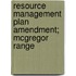 Resource Management Plan Amendment; McGregor Range
