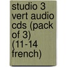 Studio 3 Vert Audio Cds (pack Of 3) (11-14 French) door Anneli McLachlan
