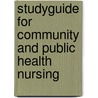 Studyguide for Community and Public Health Nursing by Cram101 Textbook Reviews