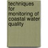 Techniques for Monitoring of Coastal Water Quality