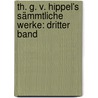Th. G. V. Hippel's Sämmtliche Werke: dritter Band door Theodor Gottlieb Von Hippel