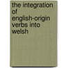 The Integration of English-origin verbs into Welsh by Jonathan Stammers
