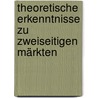 Theoretische Erkenntnisse zu zweiseitigen Märkten door Olga Puzankova