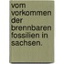 Vom Vorkommen der Brennbaren Fossilien in Sachsen.