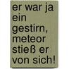 Er war ja ein Gestirn, Meteor stieß er von sich! door Else Lasker-Schüler