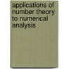 Applications of Number Theory to Numerical Analysis by Yanghua Wang