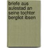 Briefe aus Aulestad an seine Tochter Bergliot Ibsen