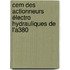 Cem Des Actionneurs électro Hydrauliques De L'a380