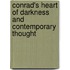 Conrad's Heart of Darkness and Contemporary Thought