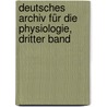 Deutsches Archiv für die Physiologie, Dritter Band door Johann F. Meckel
