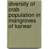 Diversity of crab population in mangroves of karwar by Pradnya Bandekar