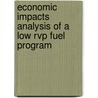 Economic Impacts Analysis Of A Low Rvp Fuel Program by Abhishek Dayal