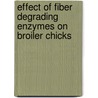 Effect of fiber degrading Enzymes on broiler chicks door Abdul Raheem Usama