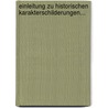 Einleitung zu Historischen Karakterschilderungen... by Ernst Moritz Arndt