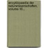 Encyklopaedie Der Naturwissenschaften, Volume 10...