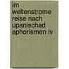 Im Weltenstrome Reise Nach Upanischad Aphorismen Iv door Josef Behlert