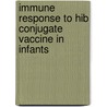 Immune Response to Hib Conjugate Vaccine in Infants door Ediamu Tom Didimus