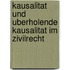 Kausalitat Und Uberholende Kausalitat Im Zivilrecht
