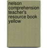 Nelson Comprehension Teacher's Resource Book Yellow door Sarah Lindsay