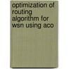 Optimization Of Routing Algorithm For Wsn Using Aco door Nidhi Batra