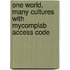 One World, Many Cultures with Mycomplab Access Code