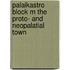 Palaikastro Block M The Proto- and Neopalatial Town