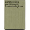 Protokolle Des Provisorischen Fursten-Kollegiums... door Germany Confederacy (1816-1866)